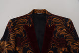 Eleganter mehrfarbiger Wolle Blazer