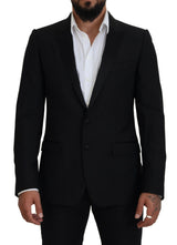 Eleganter Martini Black Formal Blazer