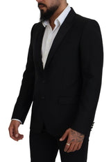 Eleganter Martini Black Formal Blazer