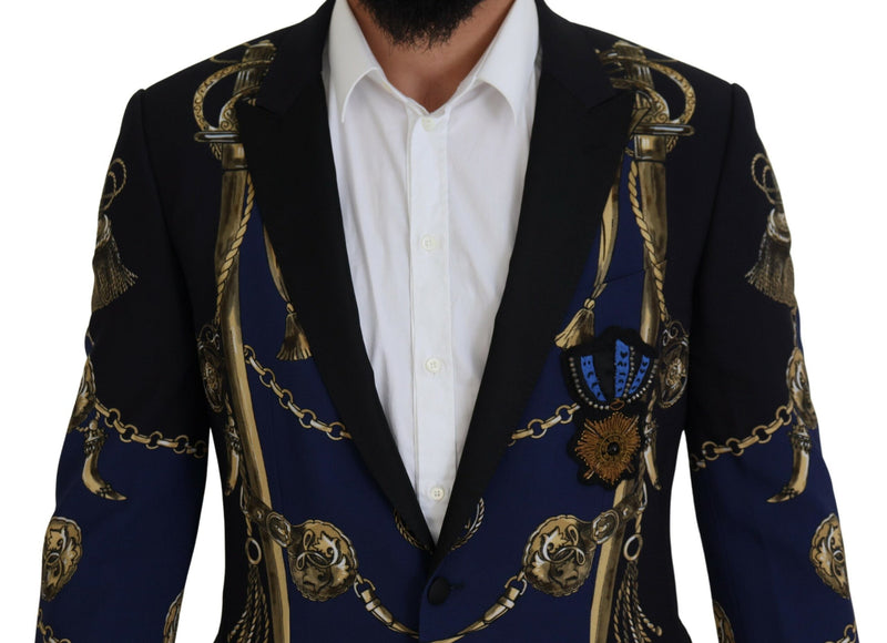 Eleganter Multicolor -Martini Blazer