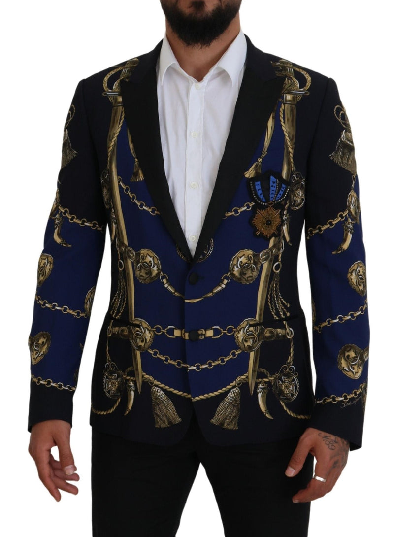 Élégant blazer martini multicolore