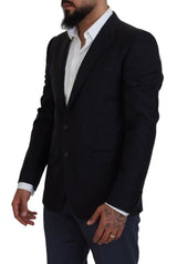 Elegante blazer de martini azul oscuro