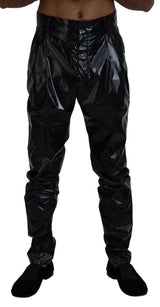 Sleek italiano Black Mainline pantalones