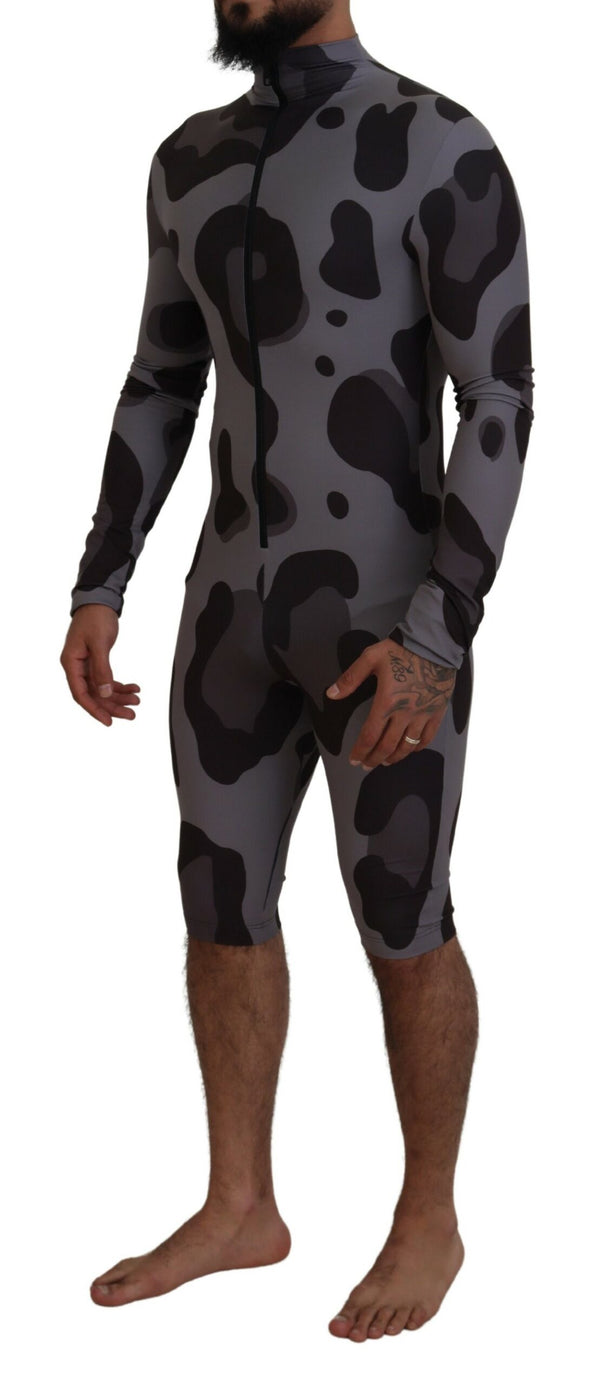 Elite Grey Medized Men's Wetsuit Swimwear