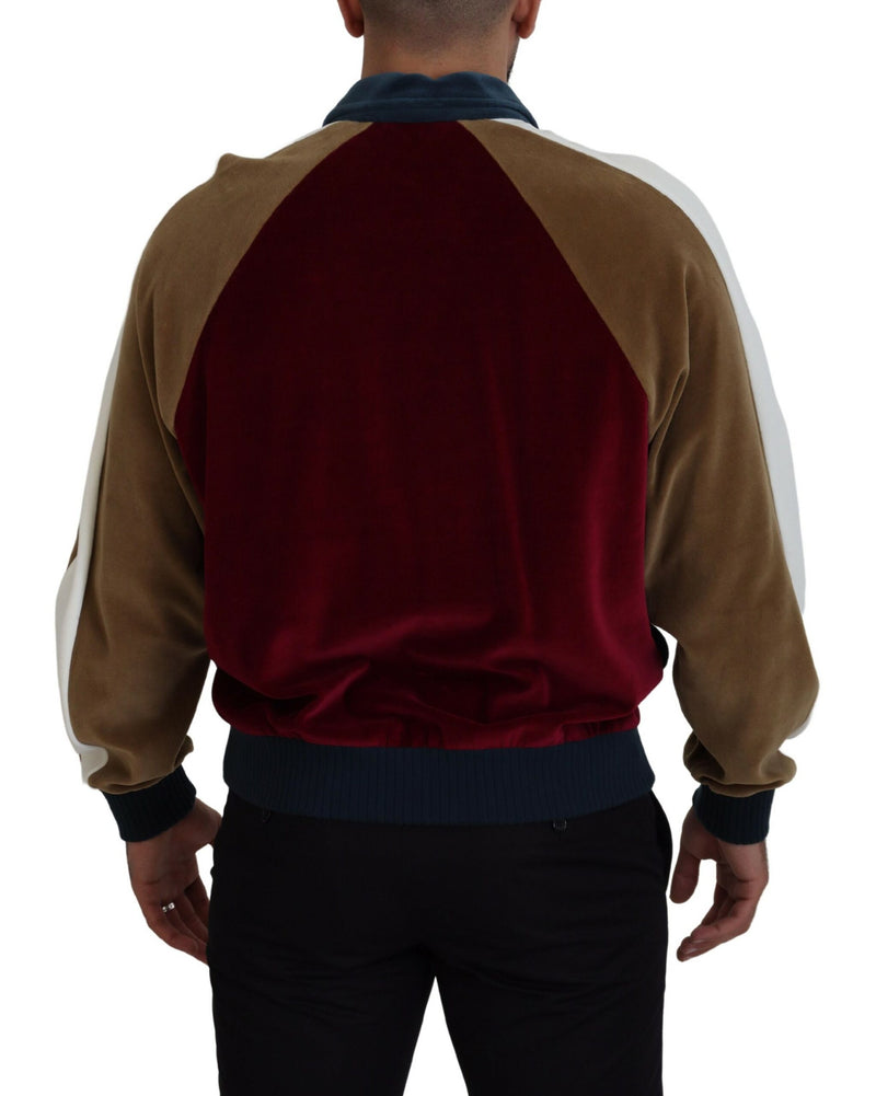 Exquisites mehrfarbiger Pullover -Pullover