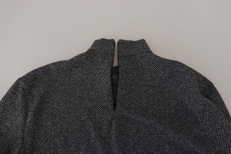 Pull pull gris foncé élégant