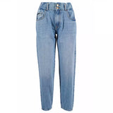 Elevated Casual Chic High-Waist Jeans