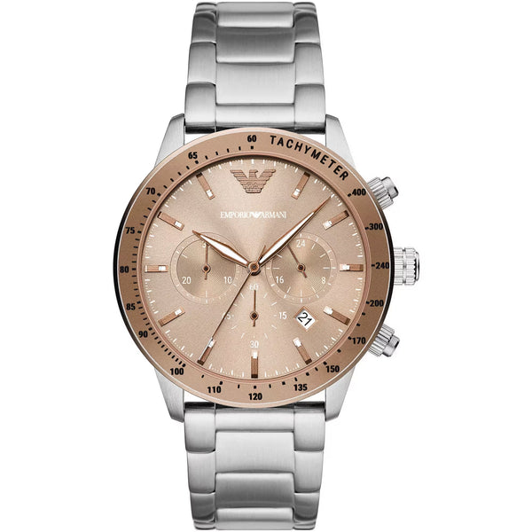 Klassische Chronograph Steel Men's Watch