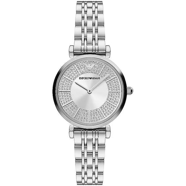 Montre élégante pour femmes aux tons d'argent