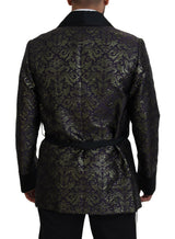 Gold Jacquard Robe Giacca