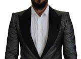 Elegante blazer a petto singolo jacquard