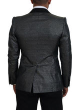 Elegante blazer a petto singolo jacquard