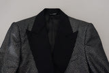 Κομψό Jacquard Single Breasted Blazer