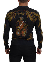 Barockmedaillenmotiv Seidenpullover