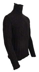 Eleganter Rollkragenpullover Wollpullover