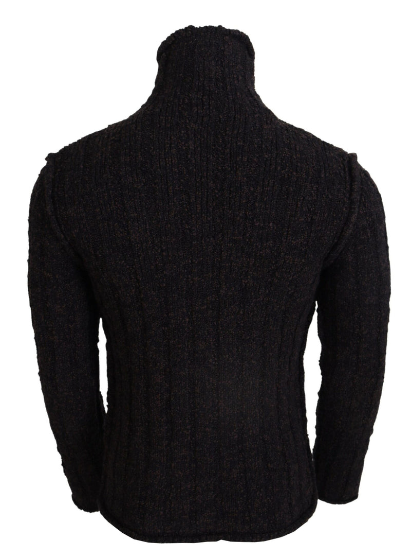 Eleganter Rollkragenpullover Wollpullover