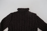 Eleganter Rollkragenpullover Wollpullover