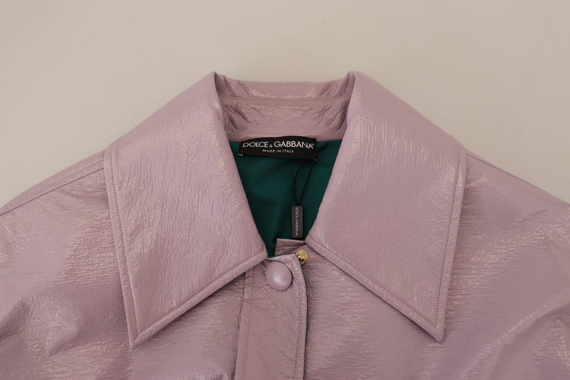 Chic Purple Cropped Jacket - Μια δήλωση στυλ