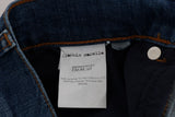 Jeans de lavage bleu chic slim fit