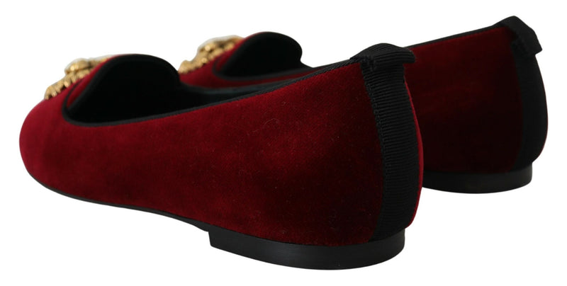 Mocasines de devoción de Velvet Burdeos