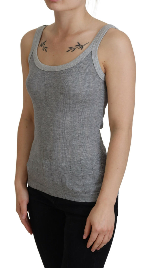 Chic Grey ärmellose Modal-Wickel-Rocken-Wickelplatte