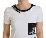 Monocromo chic 'qui e ora' Cotton Tee