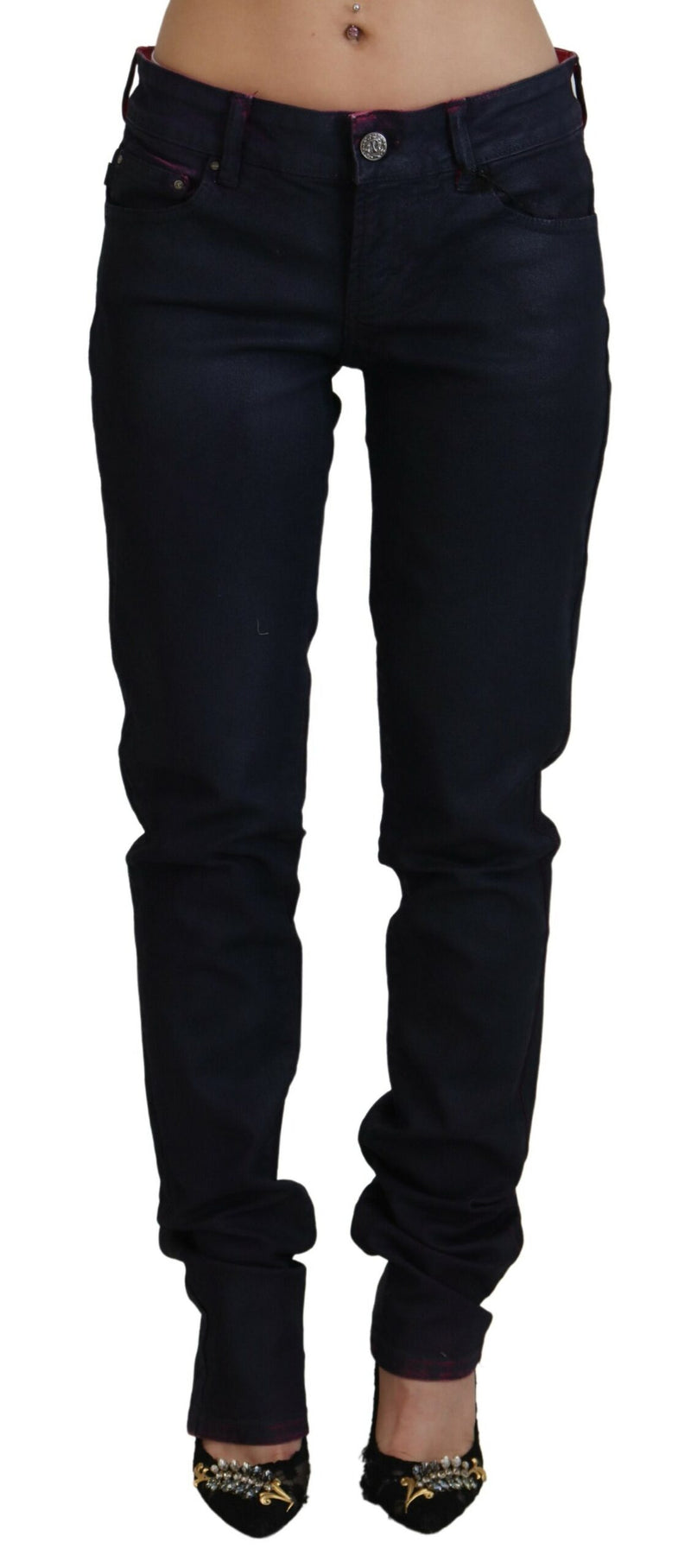 Pantalon en jean noir élégant