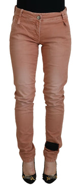 Pantalon de coton chic slim fit