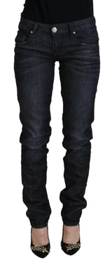 Jeans berges libellés noirs chics