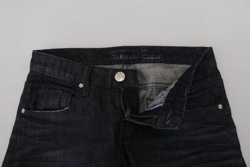 Jeans berges libellés noirs chics