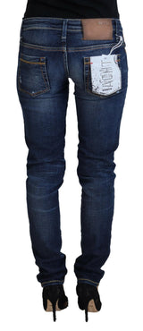 Schicke Low -Tailer -Designerin Skinny Jeans