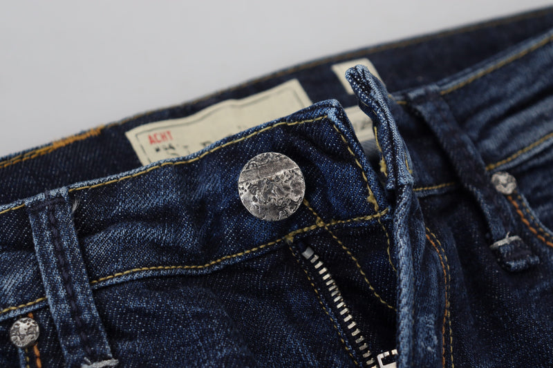 Jeans ajustados de diseñador de cintura baja y elegantes