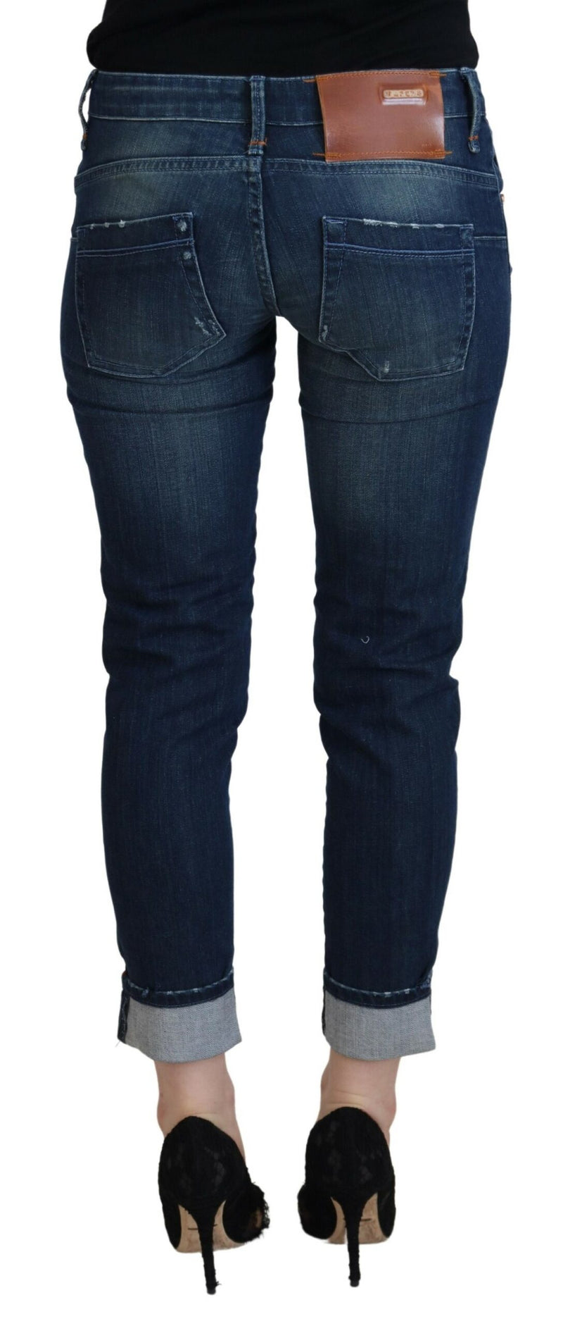 Jeans slim basse chic