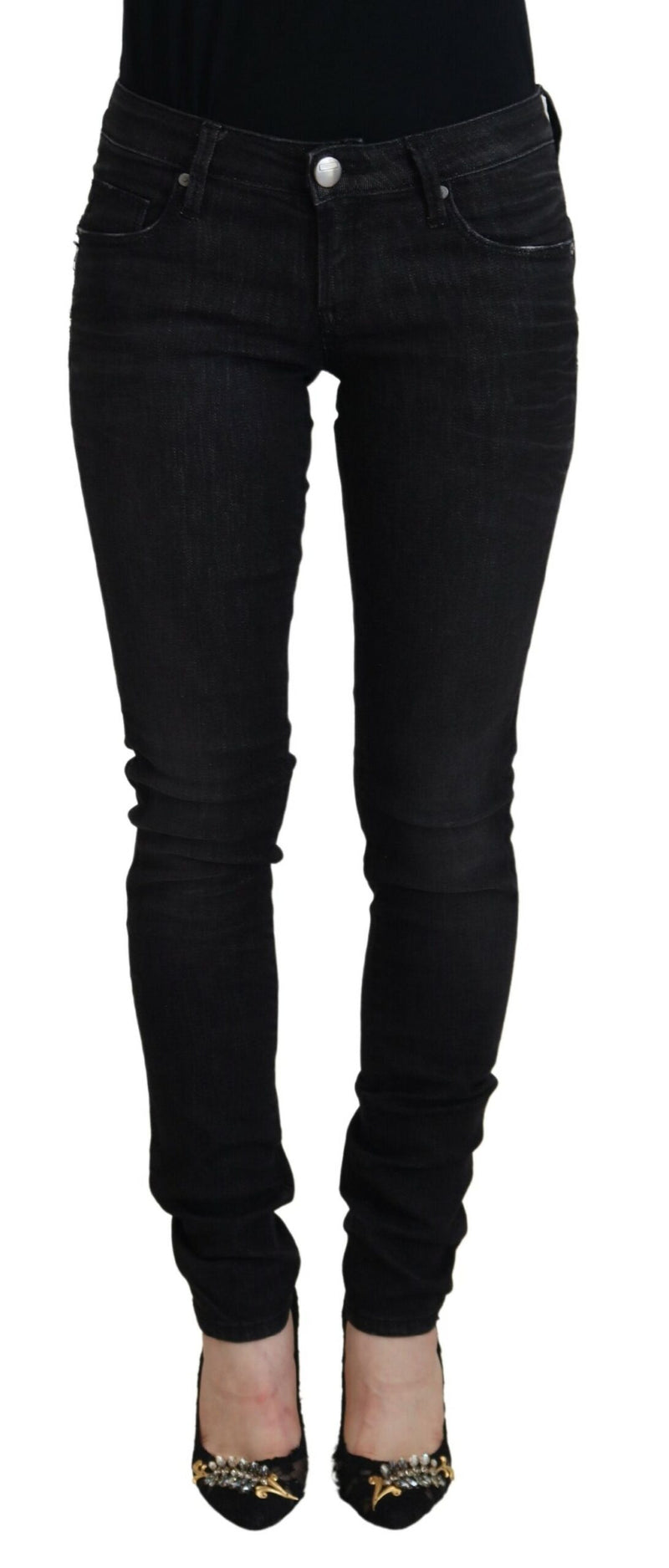 Schicke Low -Tailer -Designerin Skinny Jeans