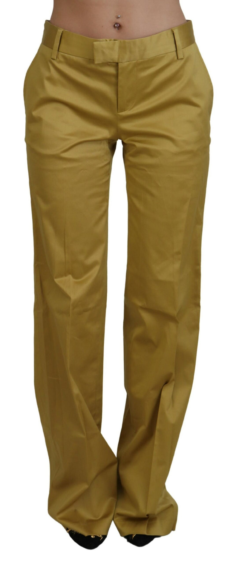 Pantalones elegantes de Gold Straight Fit