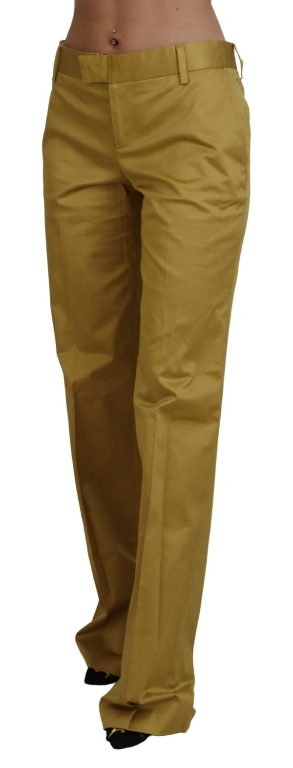 Pantalones elegantes de Gold Straight Fit