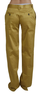 Pantalones elegantes de Gold Straight Fit