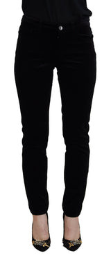 Chic Black Mid Meda Skinny Jeans