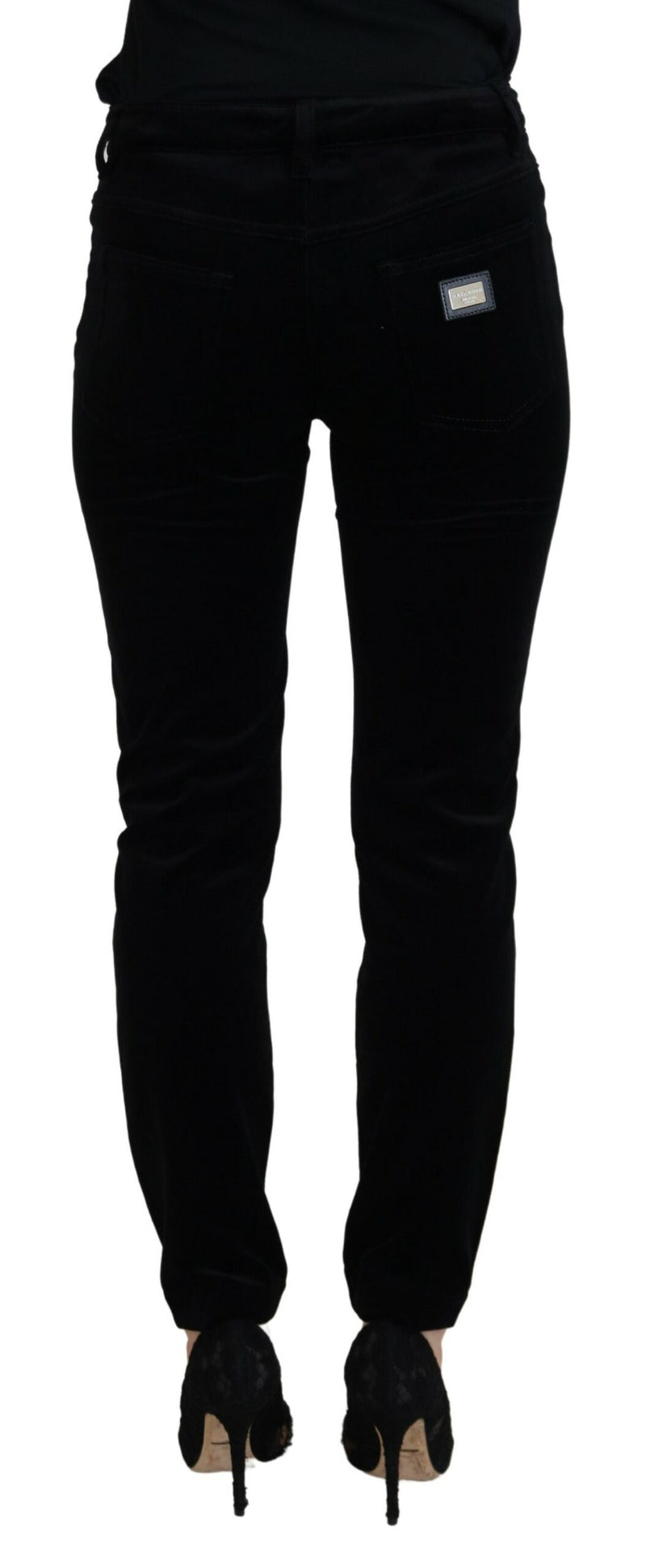 Chic Black Mid Meda Skinny Jeans