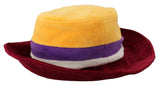 Elegante cappello da secchio multicolore