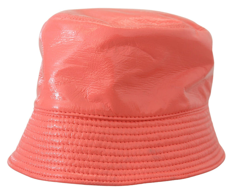 Elegante sombrero de cubo de durazno - Summer chic esencial