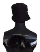 Elegante cappuccio del secchio nero