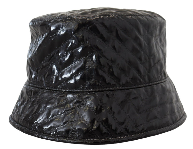 Elegante cappuccio del secchio nero