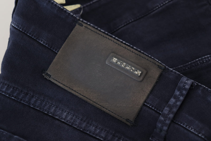 Sofisticati jeans in denim affusolati