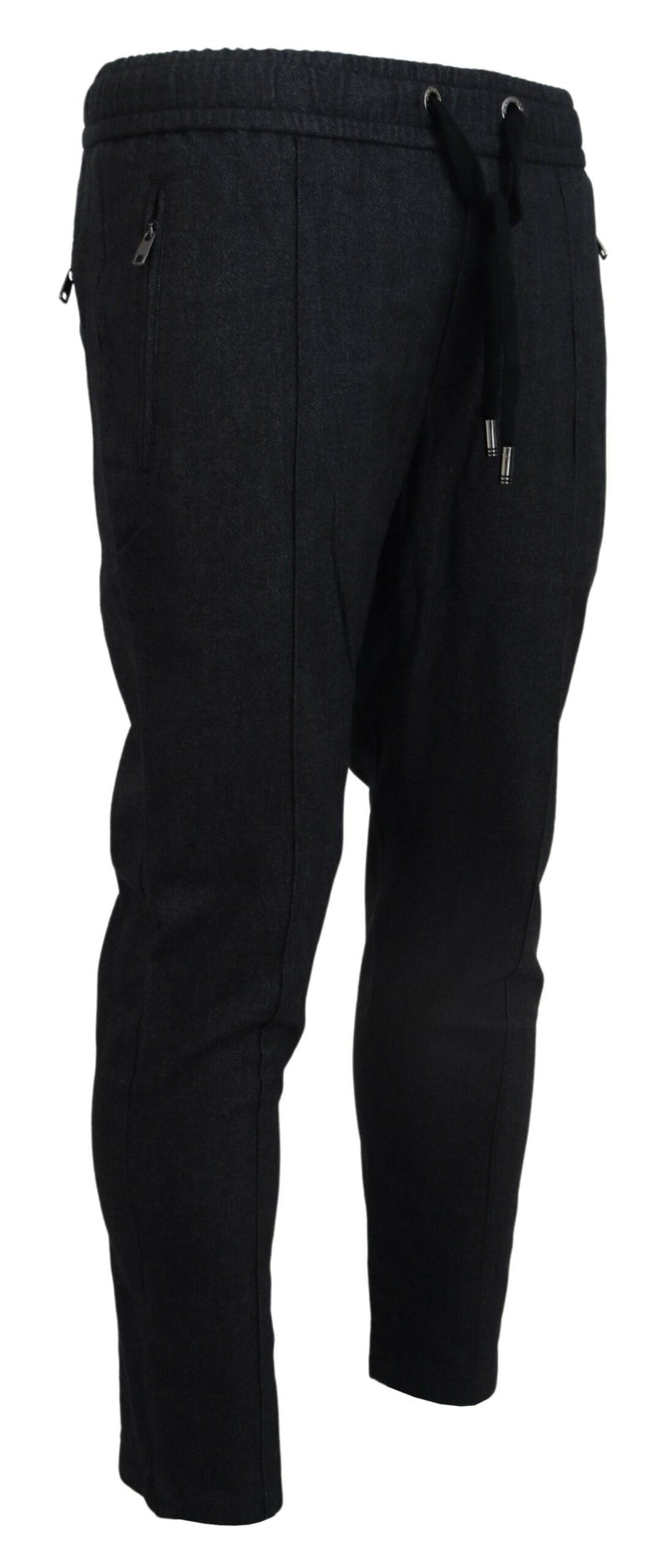 Elegante graue Baumwolljogger für Männer