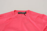 Eleganter rosa Crewneck -Pullover