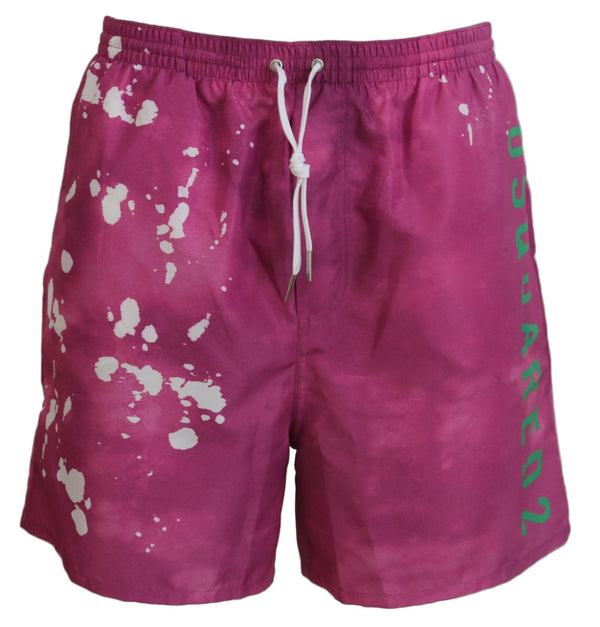 Pink Tie Dye Schwimmshorts Boxer