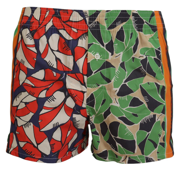 Πολύχρωμα Floral Men's Swim Shorts