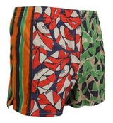 Short de natation des hommes floraux multicolores