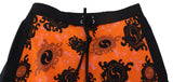 Chic Orange Swim Shorts Boxer für Männer